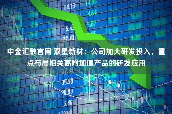 中金汇融官网 双星新材：公司加大研发投入，重点布局相关高附加值产品的研发应用